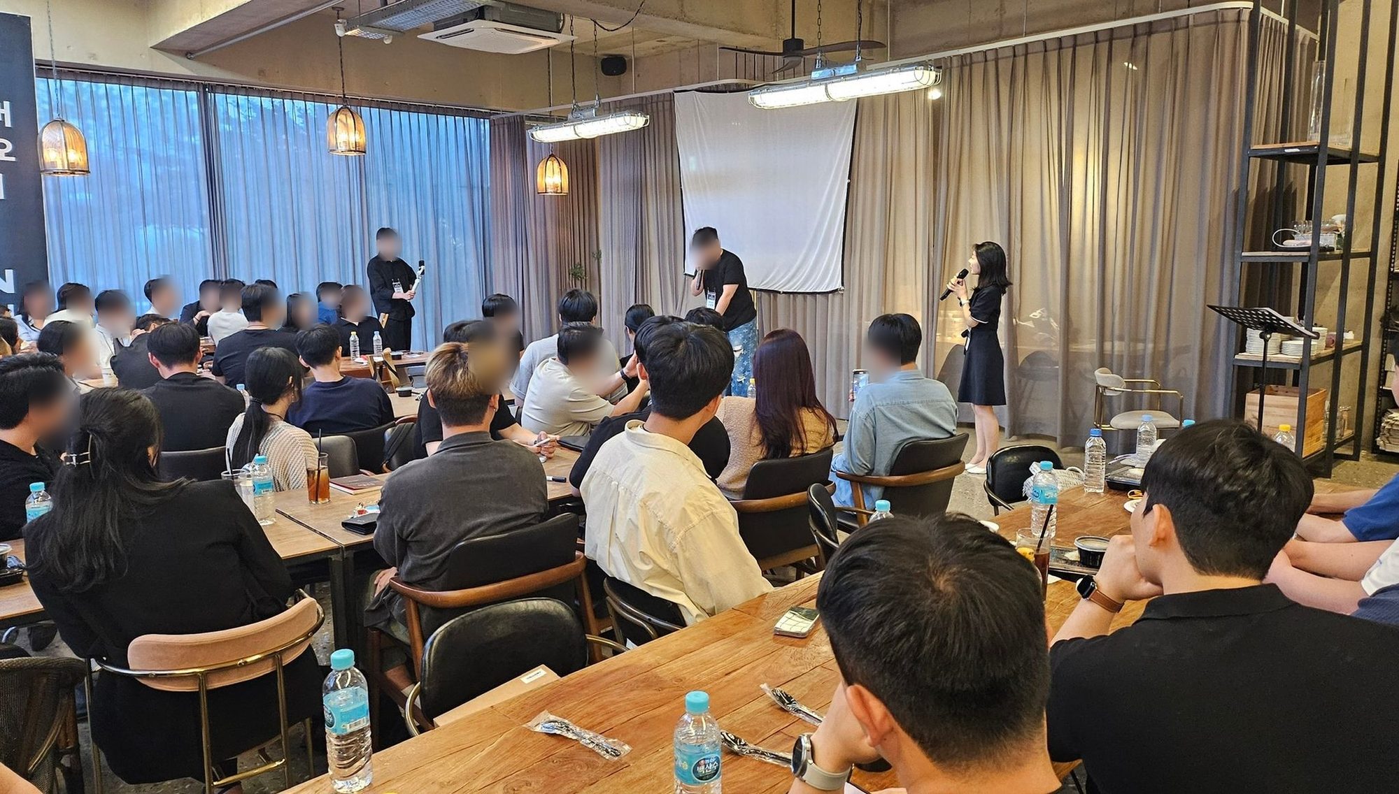 뉴와이즈 기업 AI 교육 현장